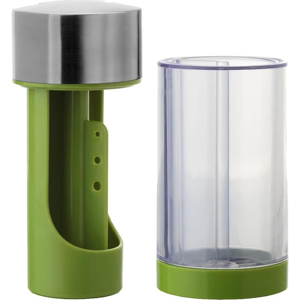 Molino de Hierbas Microplane 2 en 1 Acero Inoxidable 170g