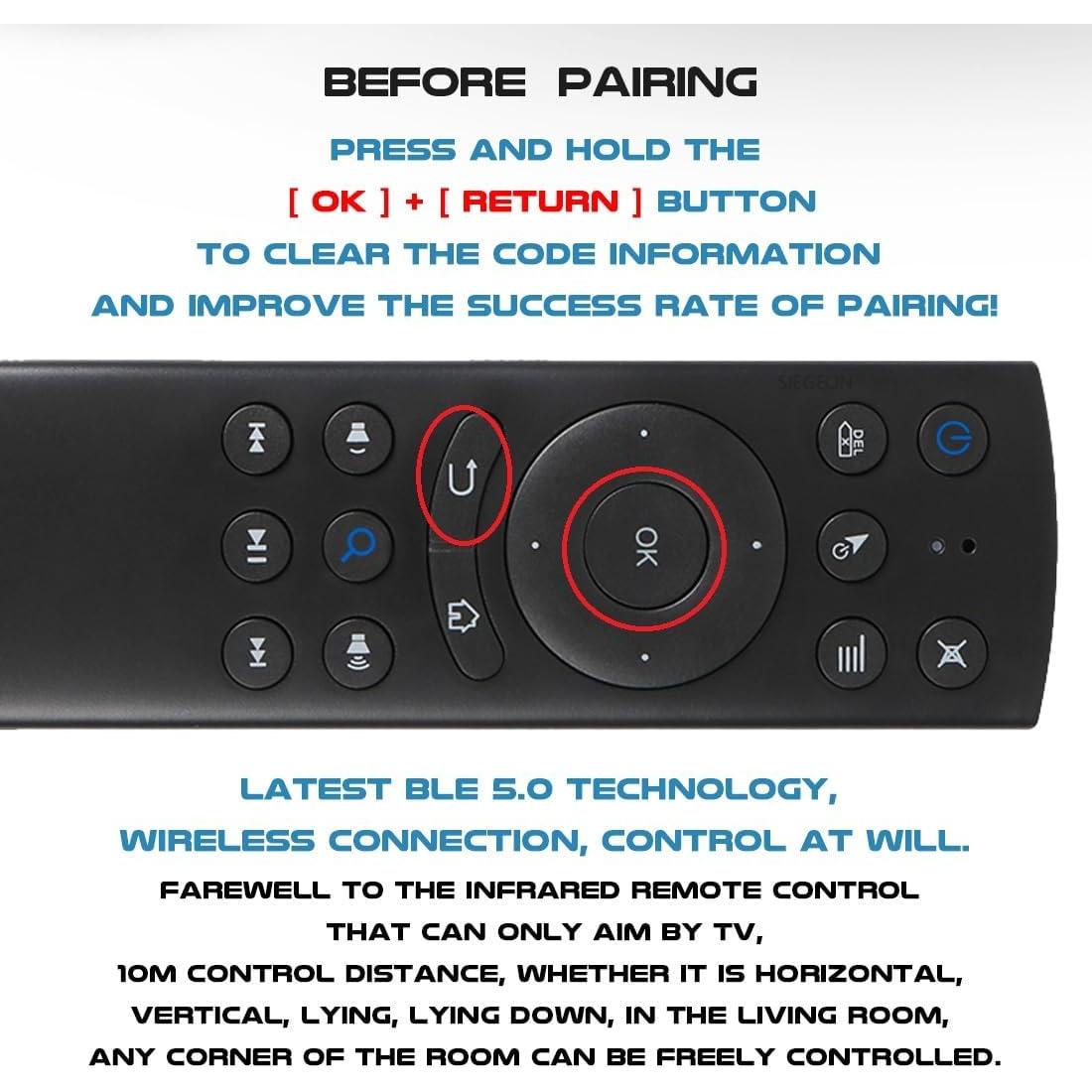 Control Remoto Bluetooth G20S con Giroscopio 6 Ejes - Dupad Story