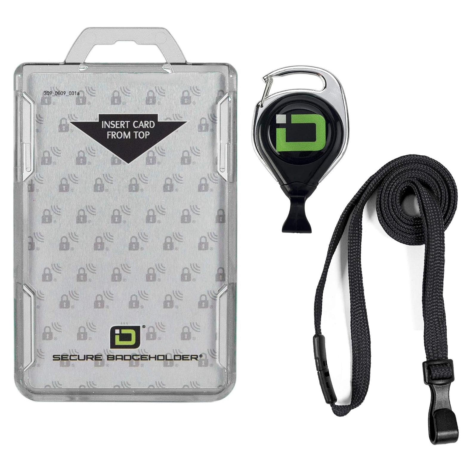 Soporte ID Stronghold Duolite para 2 Tarjetas con Cordón