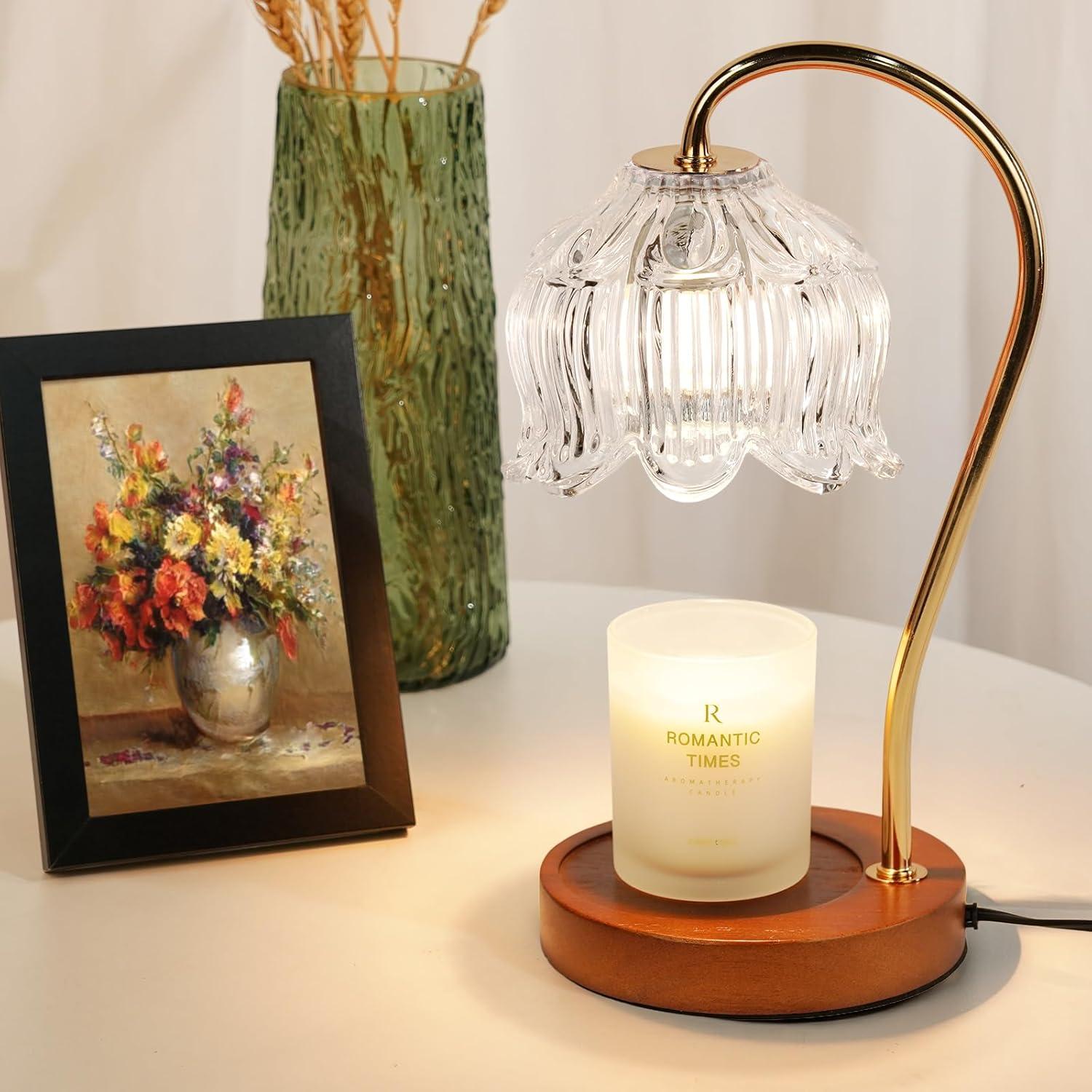 Lámpara Calentadora de Velas Funistree con Temporizador y Regulador