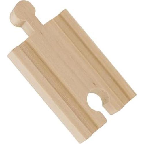 Juego de Pistas de Tren de Madera Right Track 52 Piezas