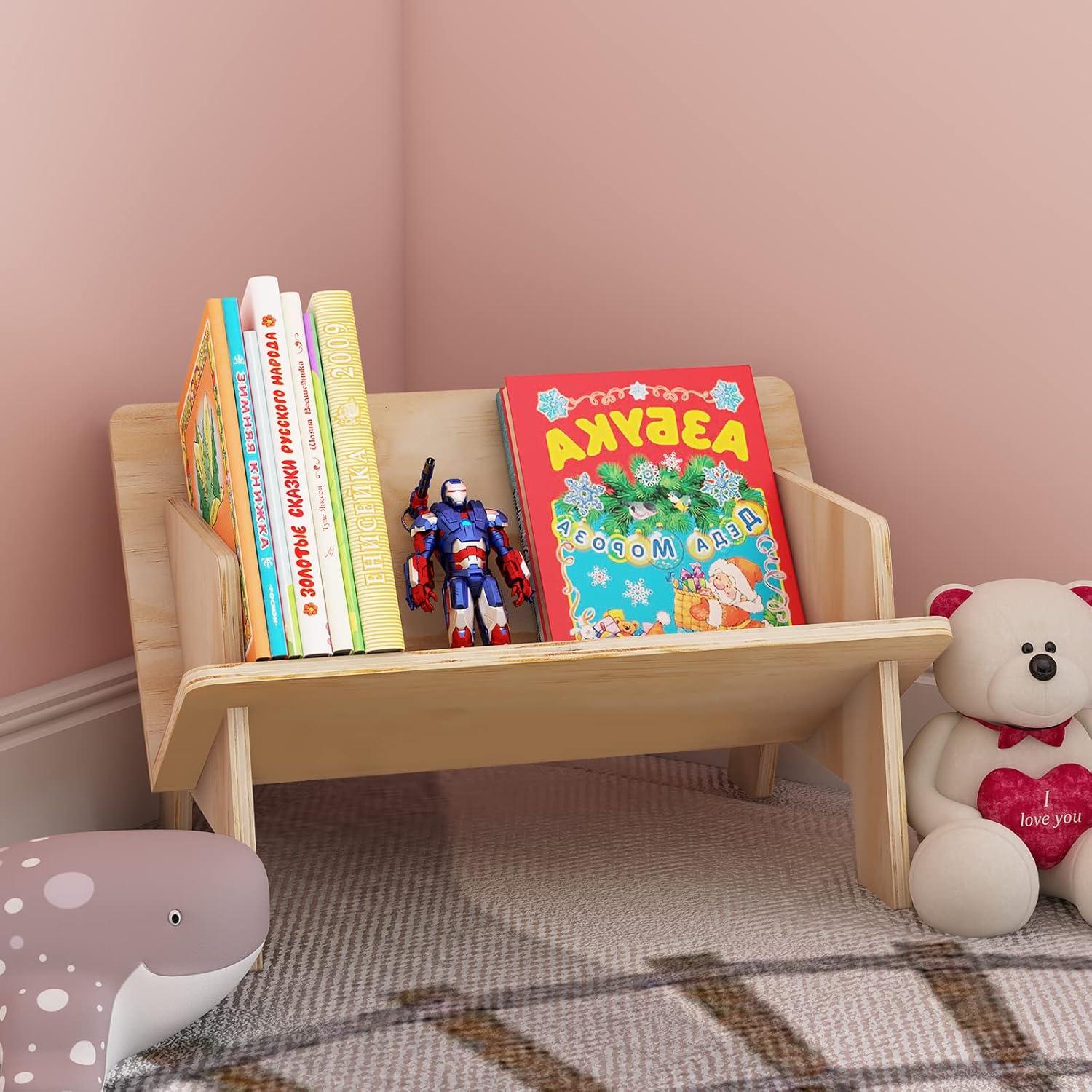 Estante de libros de madera clara RekRang 39.88x25.4x24.38 cm