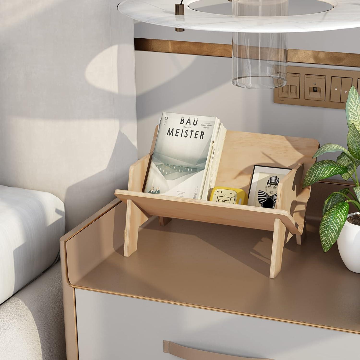 Estante de libros de madera clara RekRang 39.88x25.4x24.38 cm