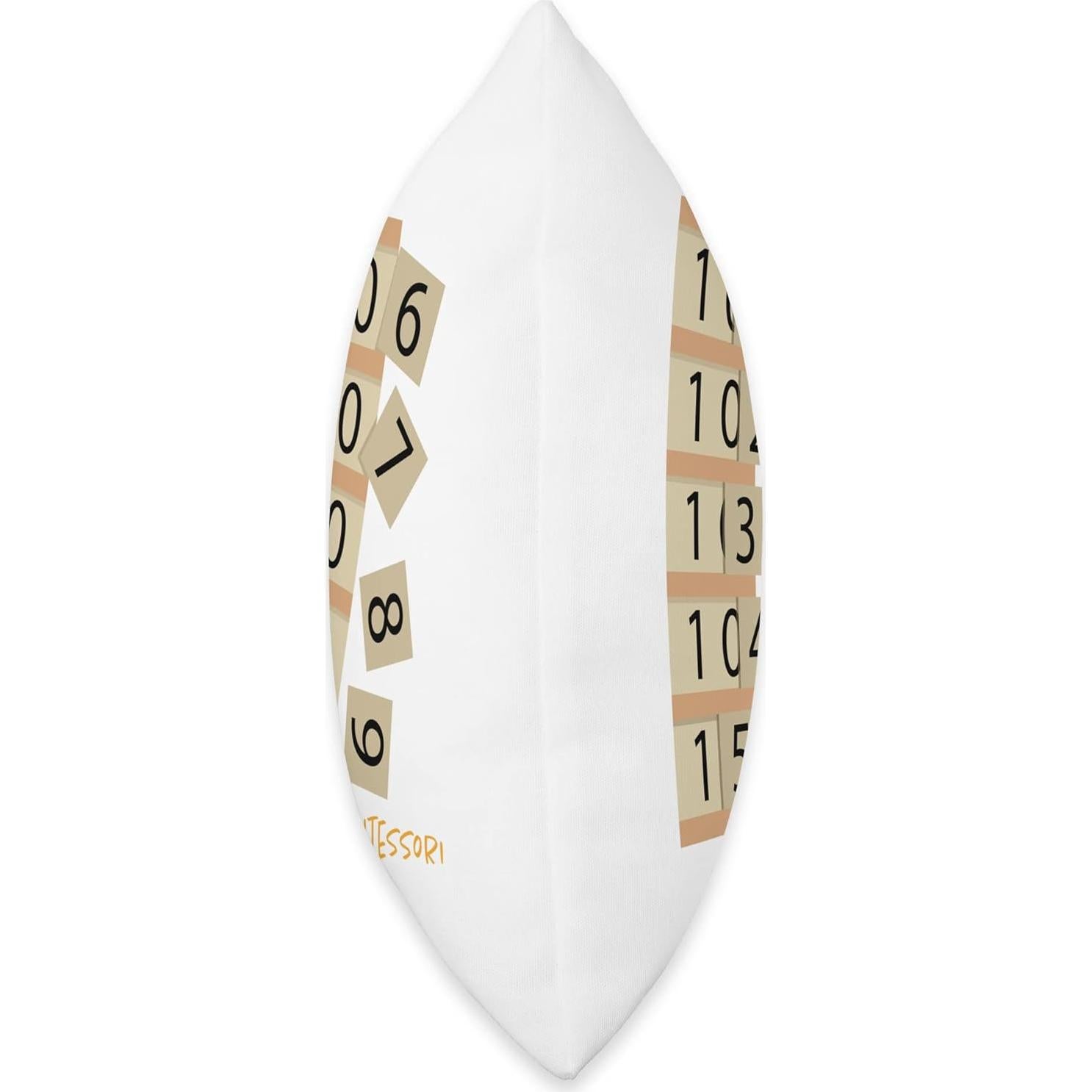 Cojín Montessori La Torre Rosa 45x45 cm Multicolor