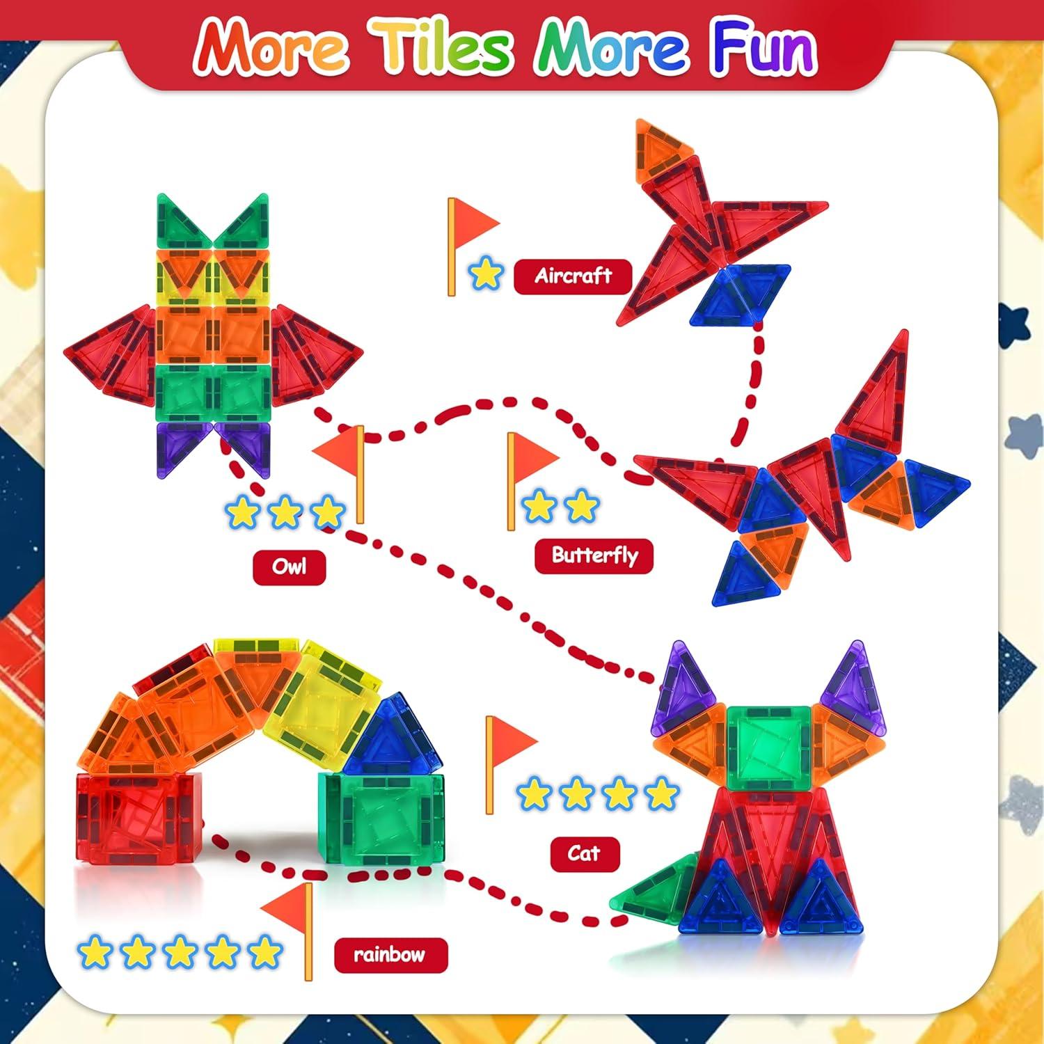 Mini Azulejos Magnéticos 36pcs Felikray Juguete Educativo