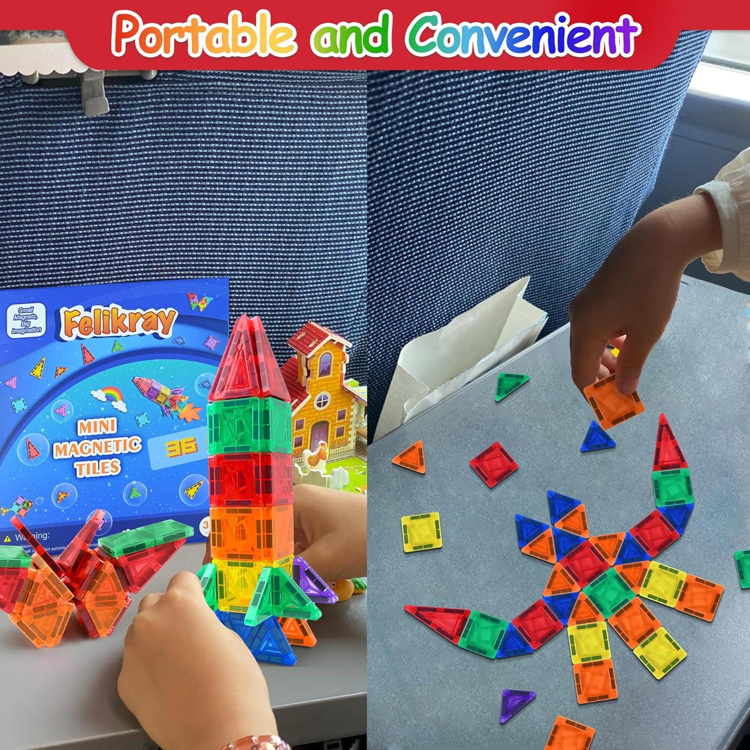 Mini Azulejos Magnéticos 36pcs Felikray Juguete Educativo