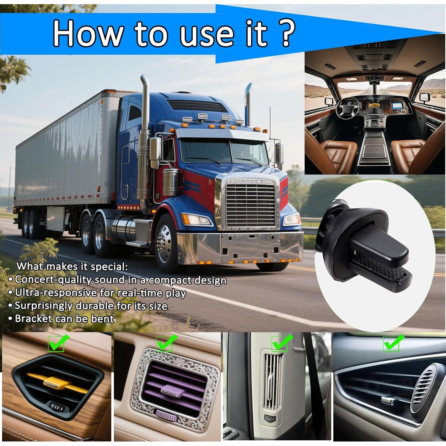 Cymbal de coche SCCUP 5.7" Oro para bateristas - Soporte ajustable