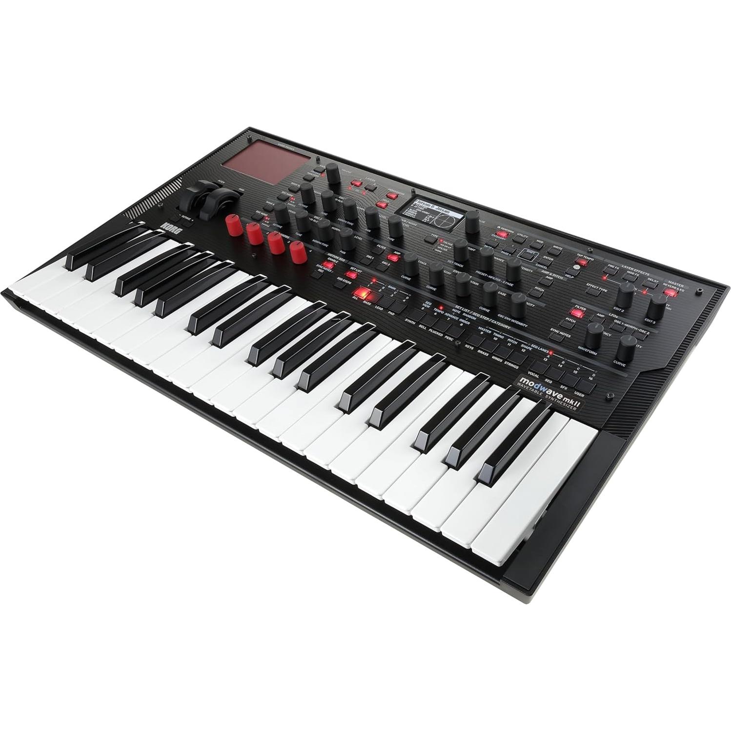 Sintetizador Korg modwave mkII 37 Teclas Compacto 4.05kg
