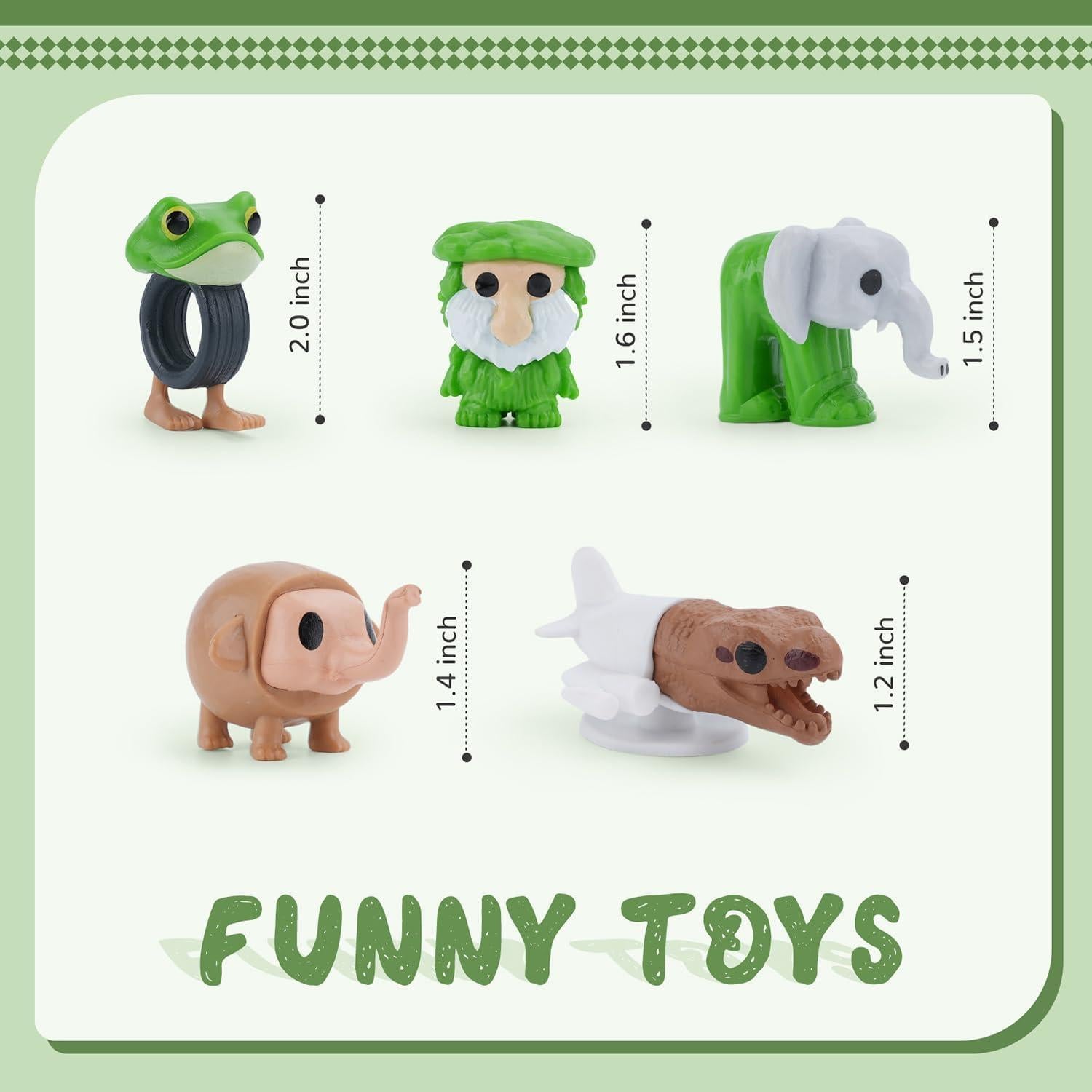 Figuras de Acción Cerebro Italiano LUOIXEVK 14 Pcs B Decoración