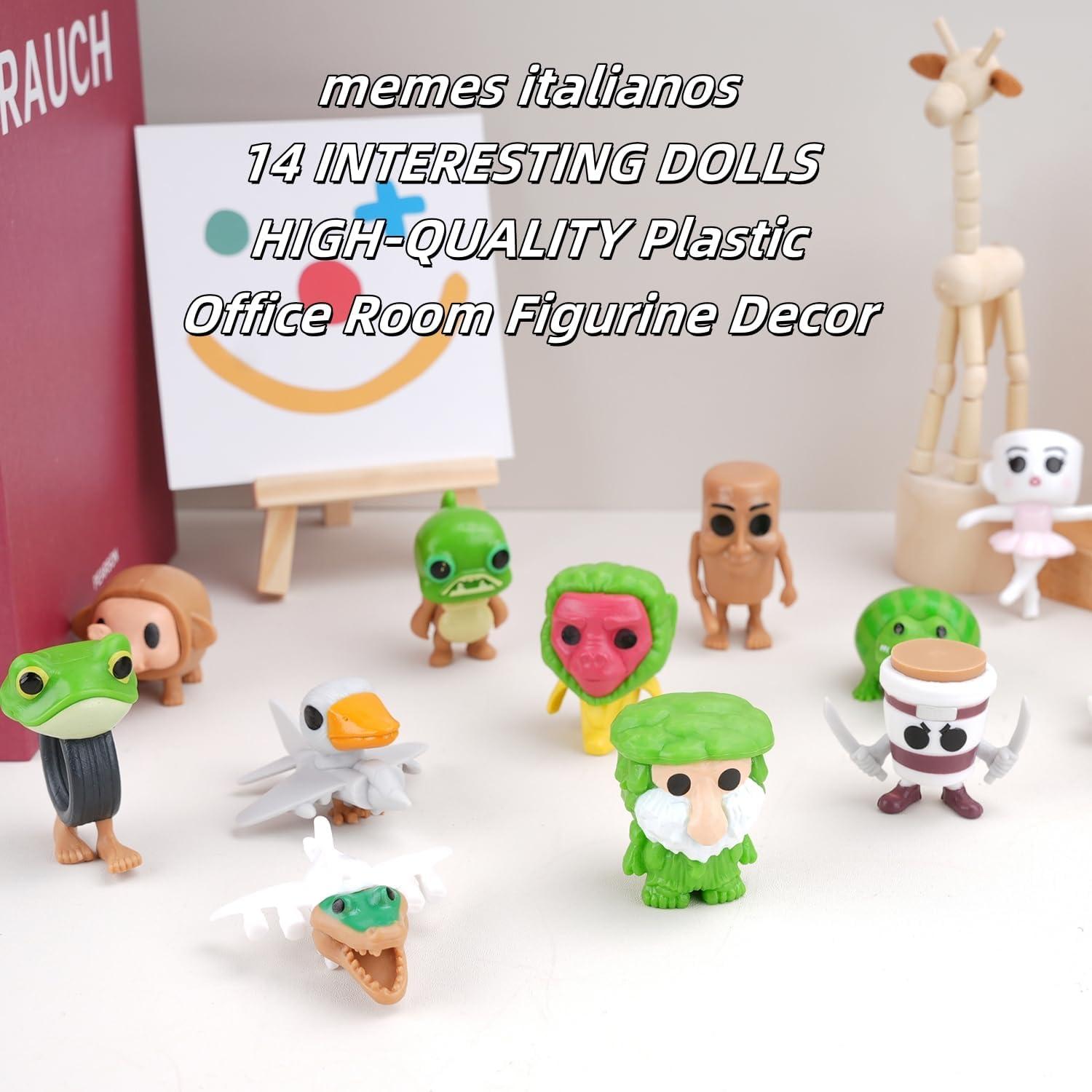 Figuras de Acción Cerebro Italiano LUOIXEVK 14 Pcs B Decoración