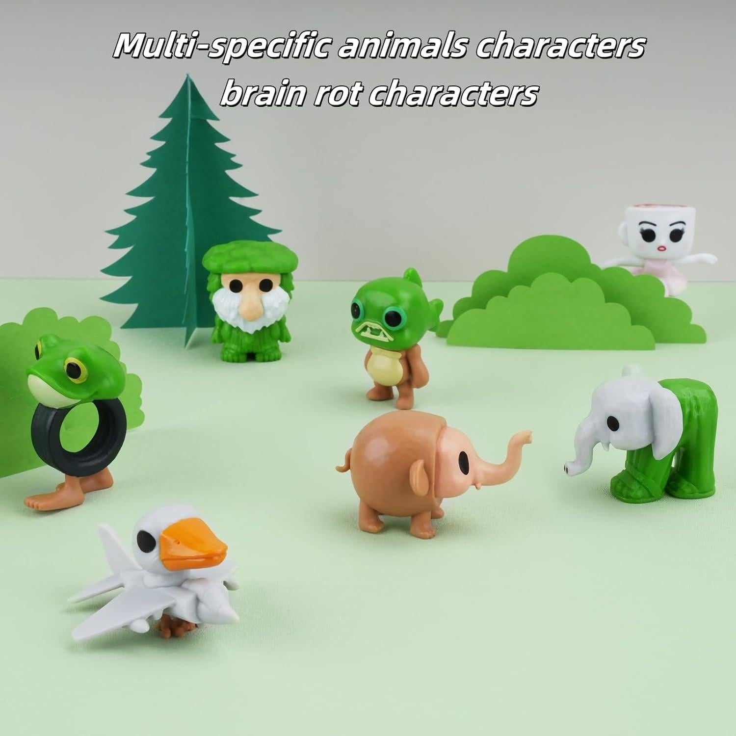 Figuras de Acción Cerebro Italiano LUOIXEVK 14 Pcs B Decoración