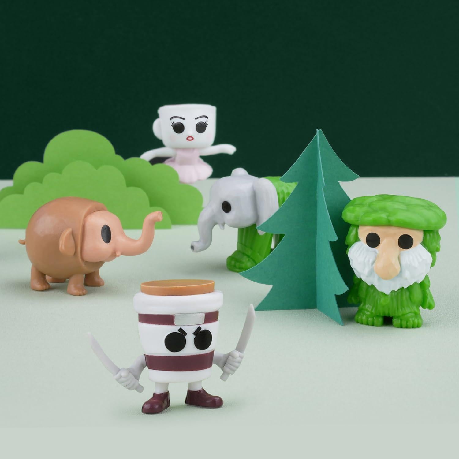 Figuras de Acción Cerebro Italiano LUOIXEVK 14 Pcs B Decoración