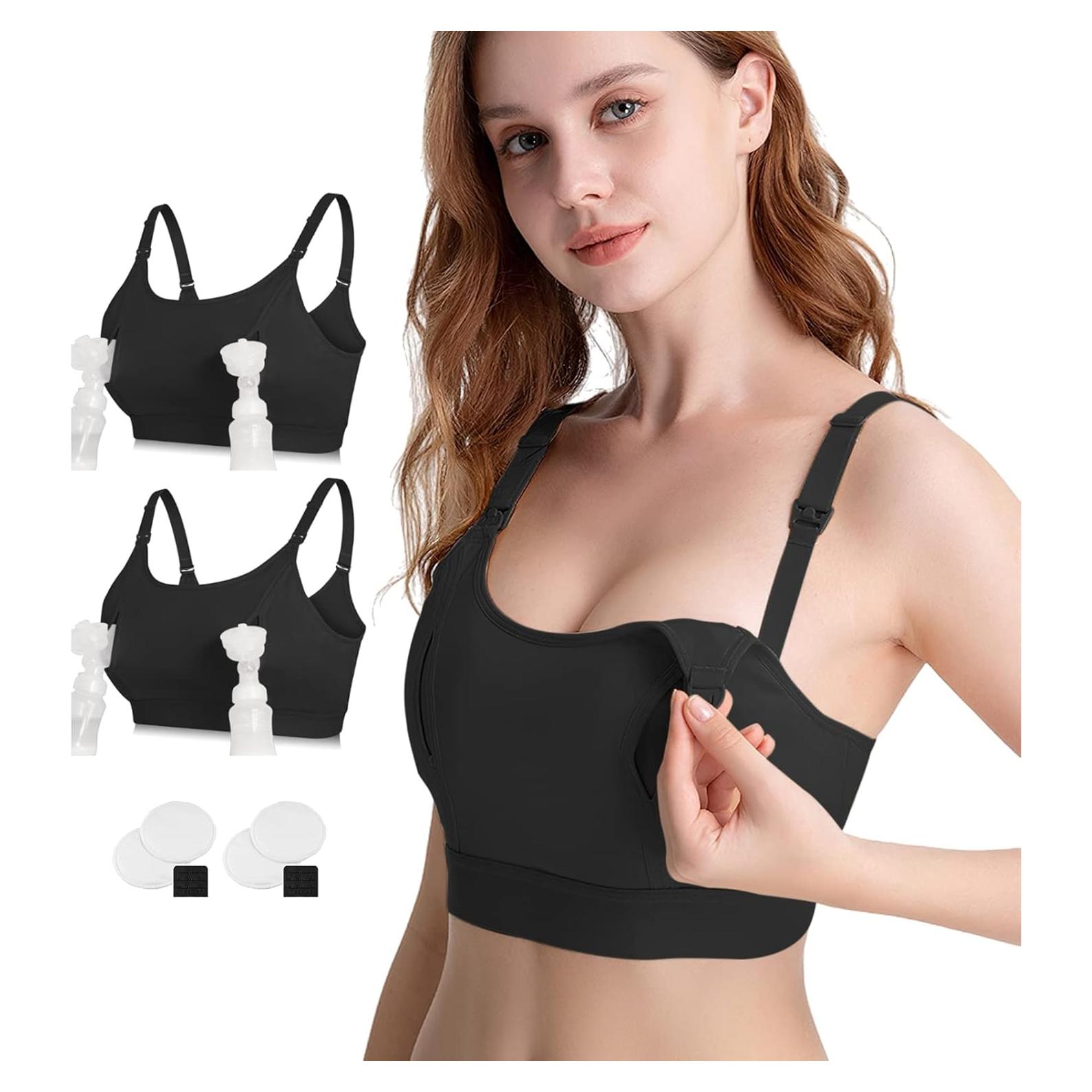 Sujetador de Lactancia y Extracción Manos Libres 4HOW - Talla M