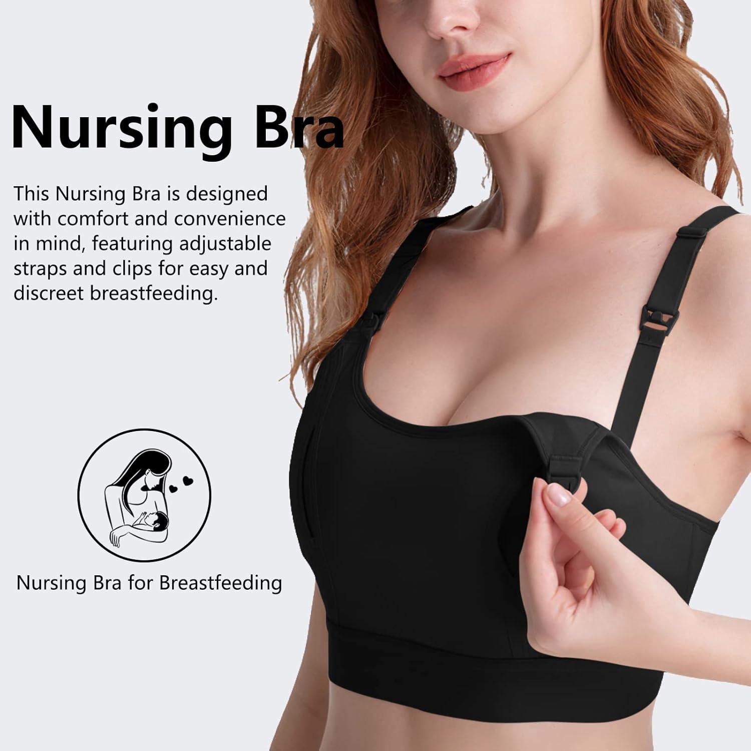 Sujetador de Lactancia y Extracción Manos Libres 4HOW - Talla M