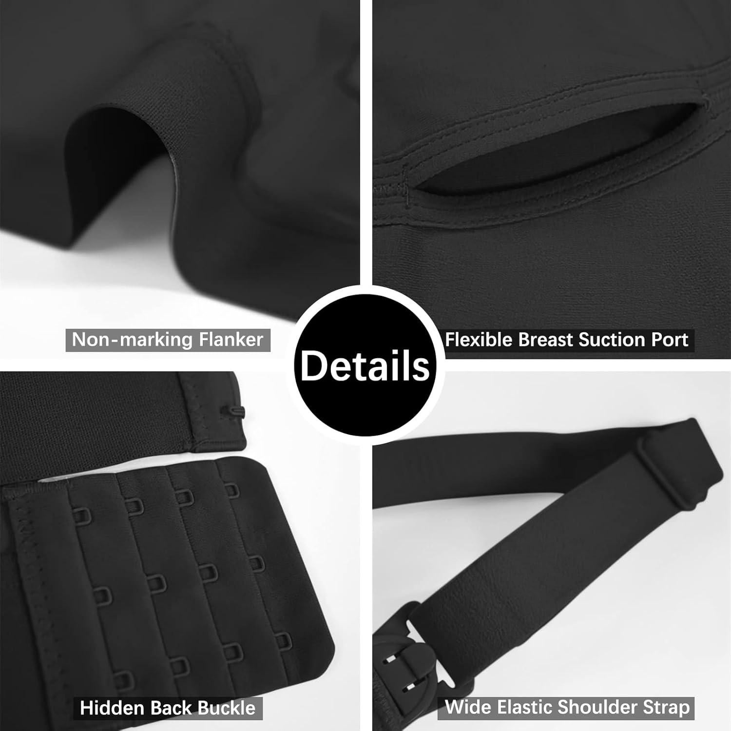 Sujetador de Lactancia y Extracción Manos Libres 4HOW - Talla M