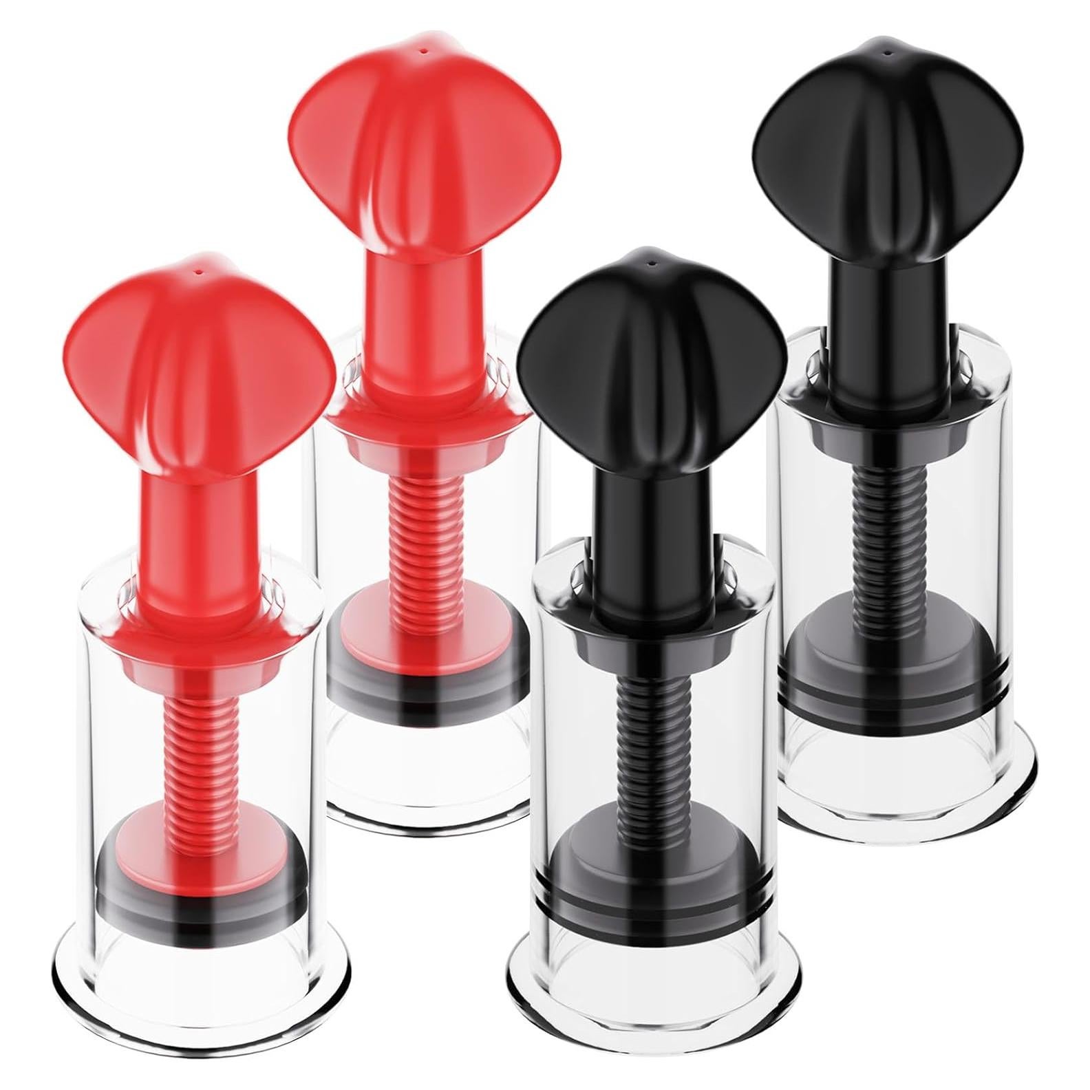 Correctores de Pezón Rojos y Negros Jesakmie para Lactancia