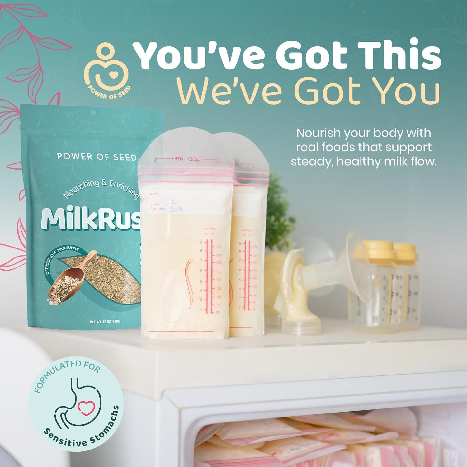 Suplemento Nutritivo para Lactancia MilkRush 737g - Aumenta Leche