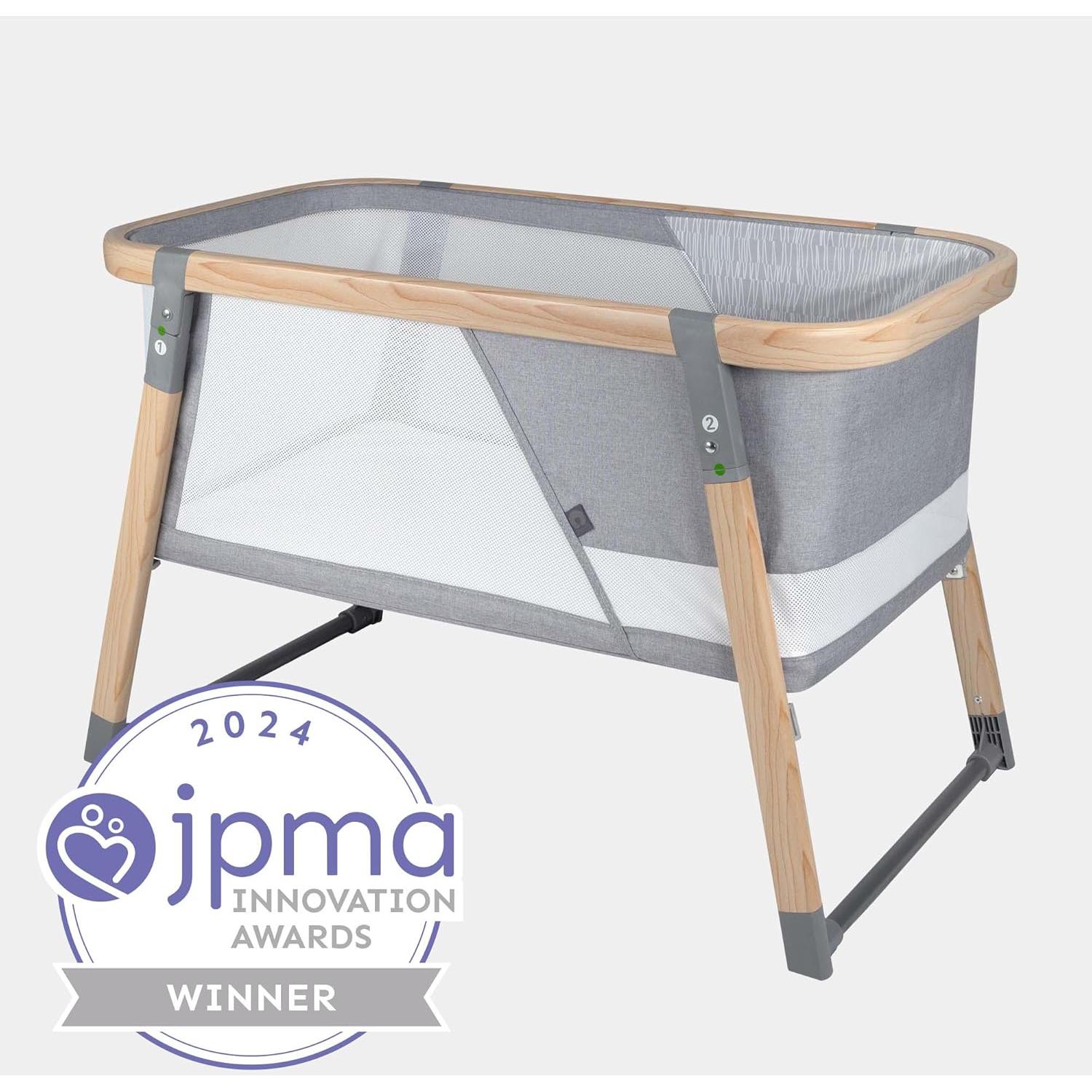 Cuna portátil Boppy - Cuna de viaje plegable con malla