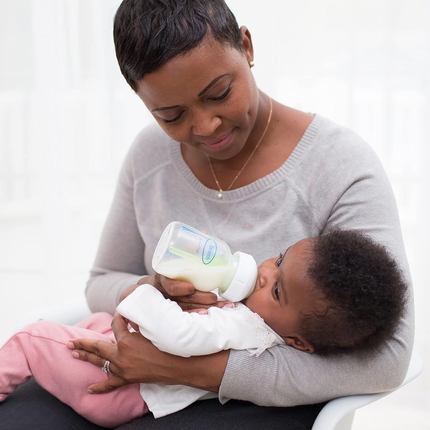 Biberón Dr. Brown's Anti-Cólico Opciones+ Cuello Ancho 150 mL