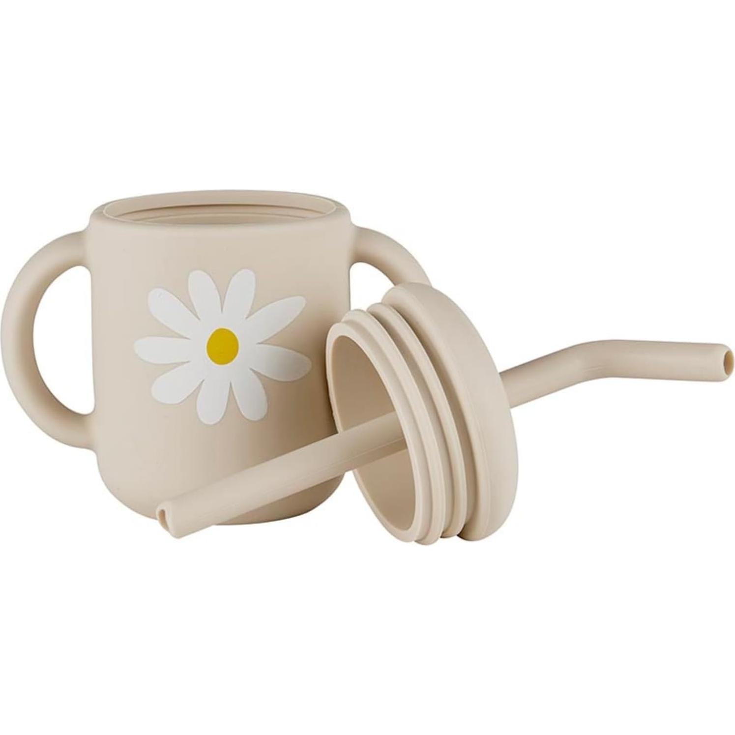 Taza de Entrenamiento de Silicona Stephan Baby 113 ml con Popote