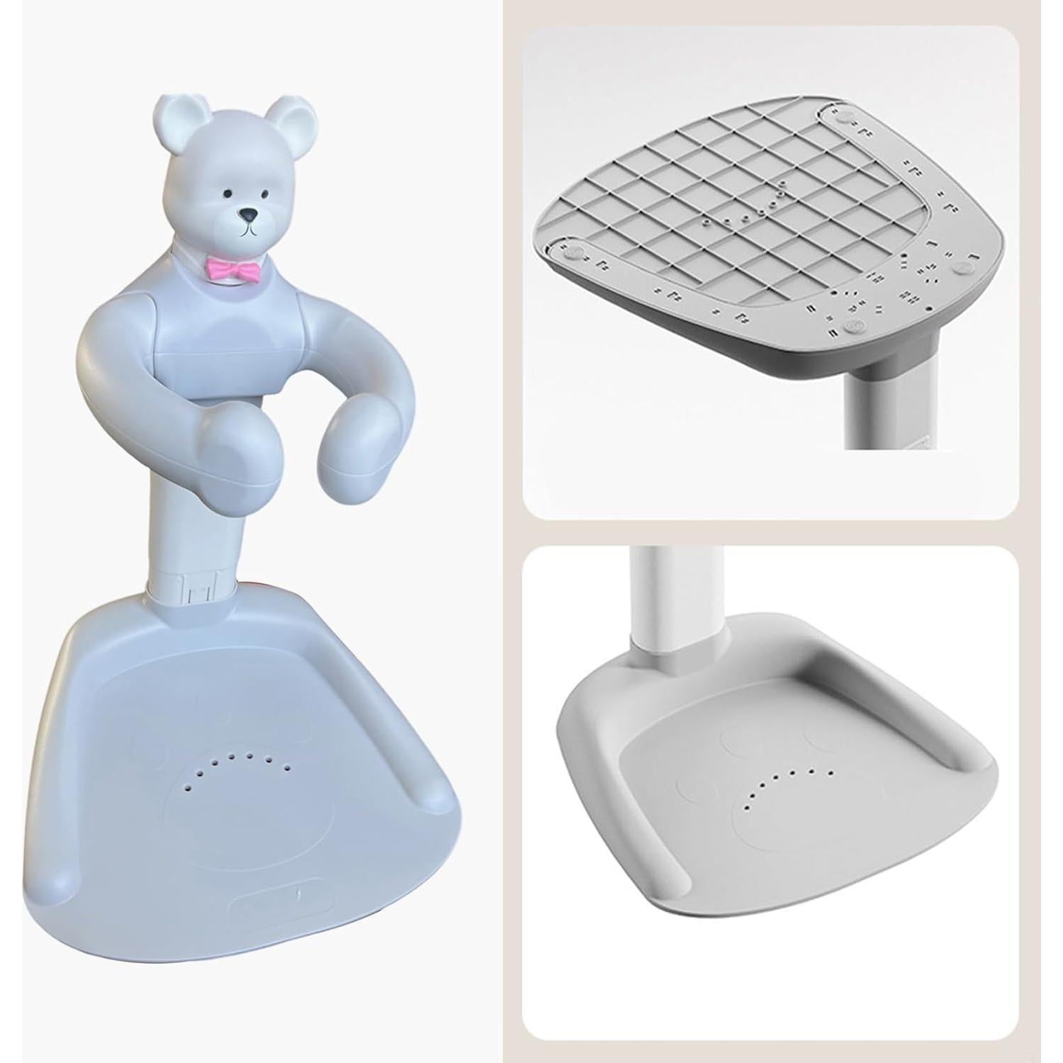 Soporte para Ducha de Bebé Ajustable Gris - Antideslizante