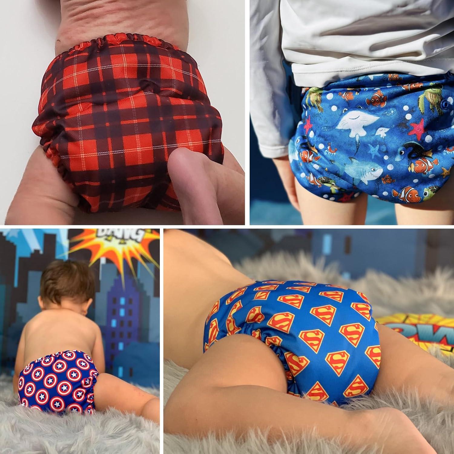 Pañales de Tela Mama Koala 1.0 - Paquete de 6 Carcasa Talla Única