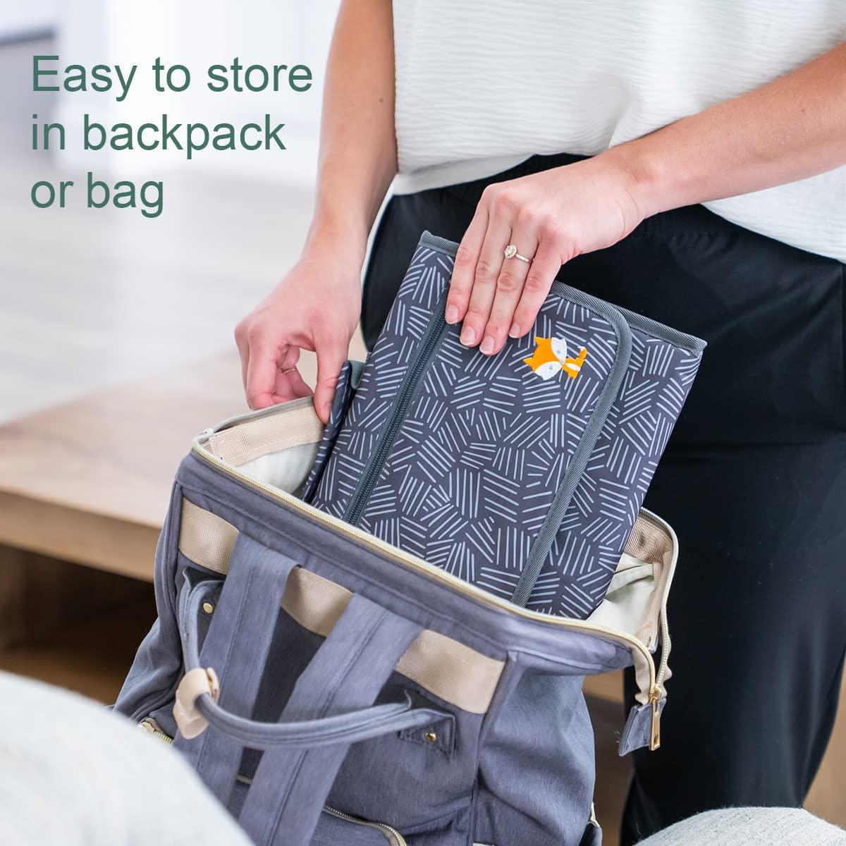 Almohadilla de Cambio Portátil Lil Fox - 35.1x21.3 cm, Unisex