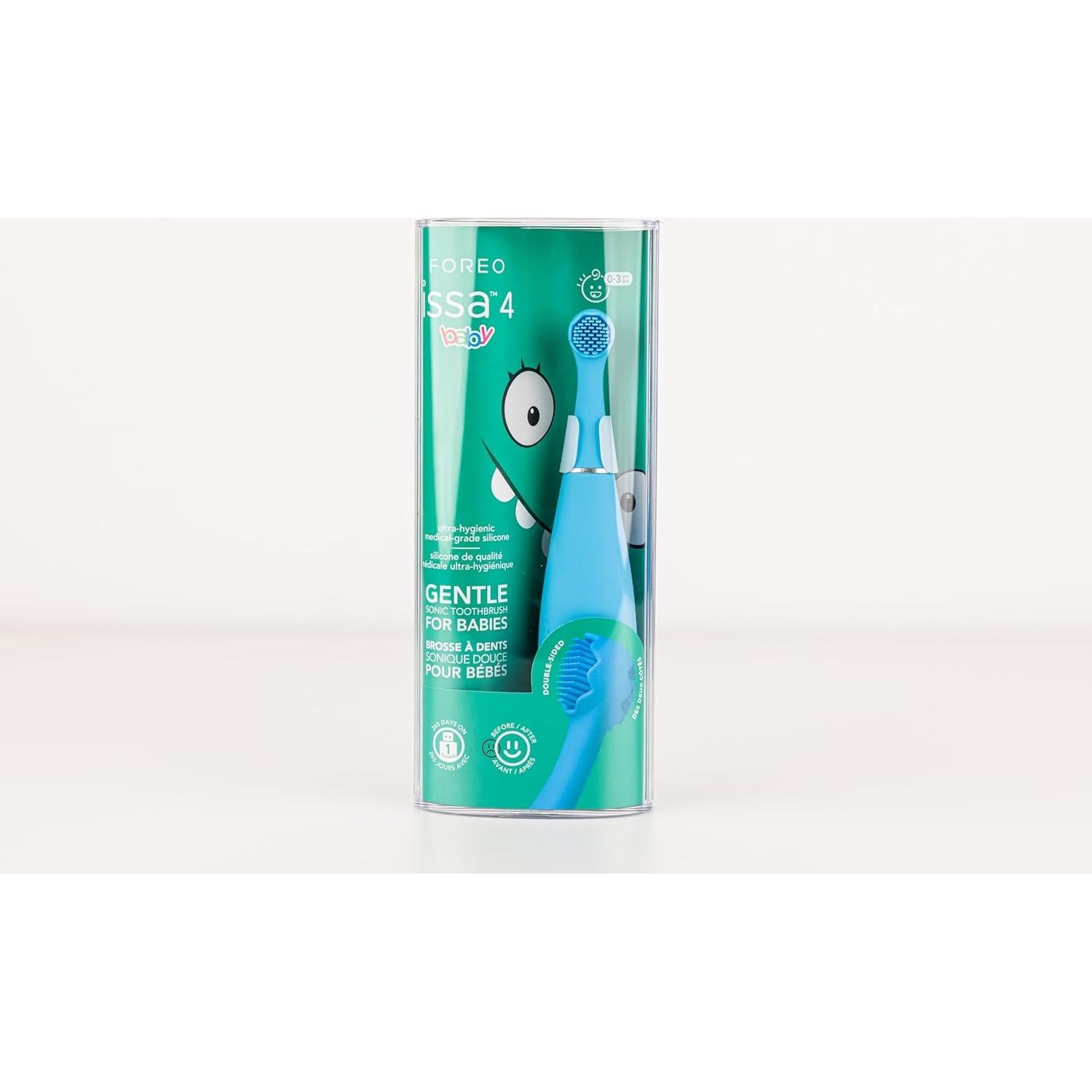 Cepillo de Dientes Eléctrico FOREO ISSA 4 Baby - Azul Burbuja