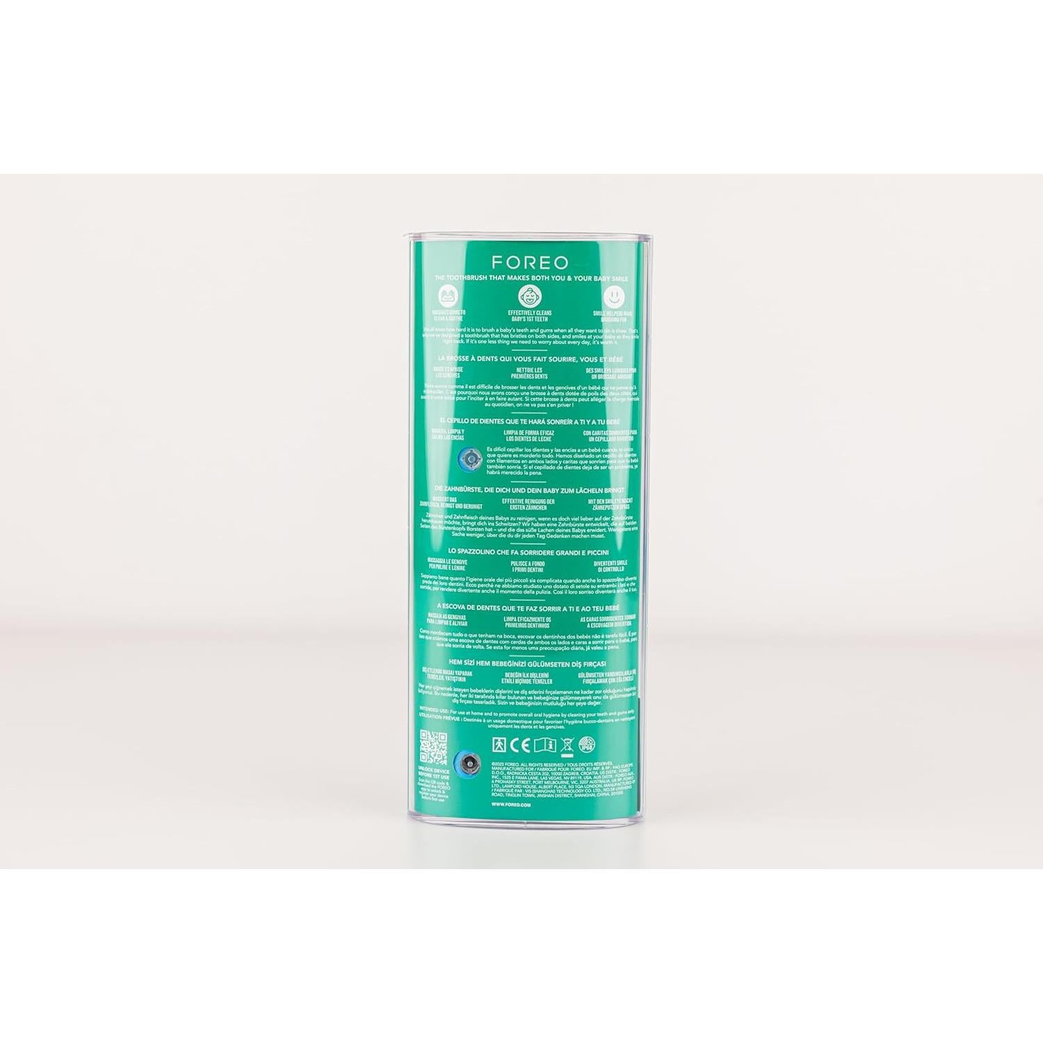 Cepillo de Dientes Eléctrico FOREO ISSA 4 Baby - Azul Burbuja