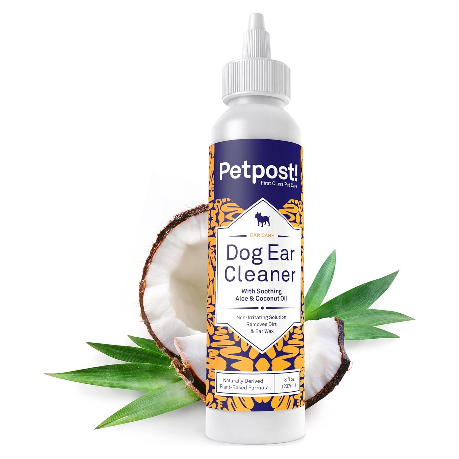 Limpiador de Oídos para Perros Petpost - Aceite de Coco 226.8 g