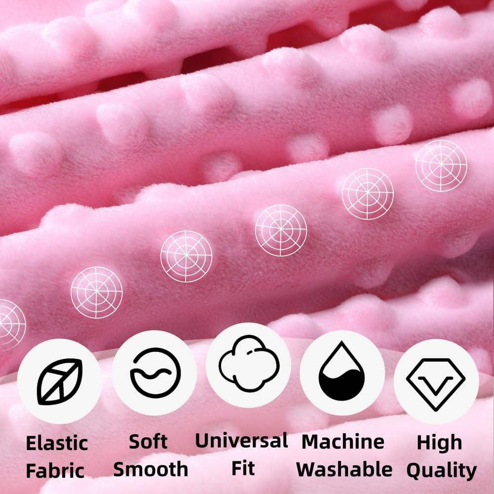 Manta de Bebé Niña FIGEPO Elefante Doble Capa 76x102 cm