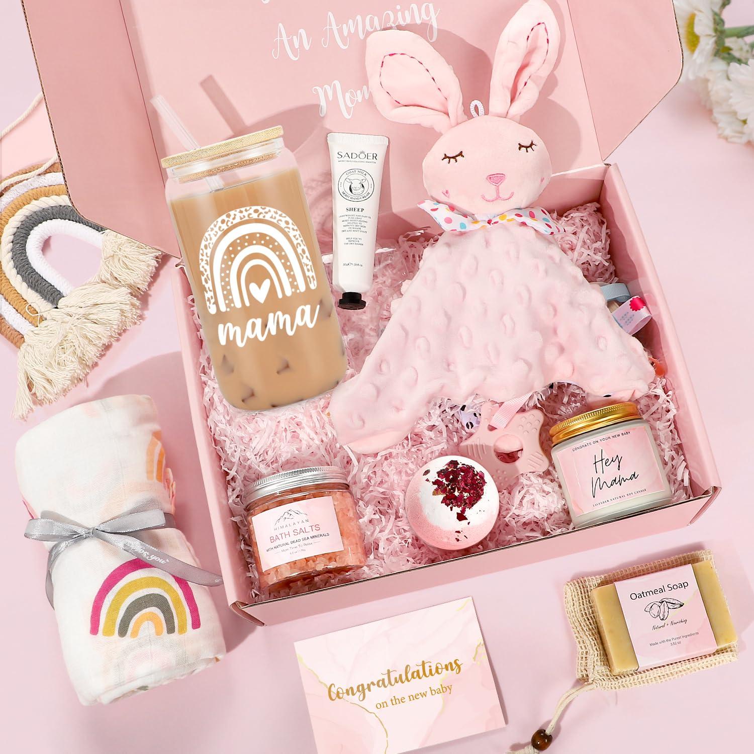 Canasta de Regalos para Nuevas Mamás iAOVUEBY - Cuidado y Relax