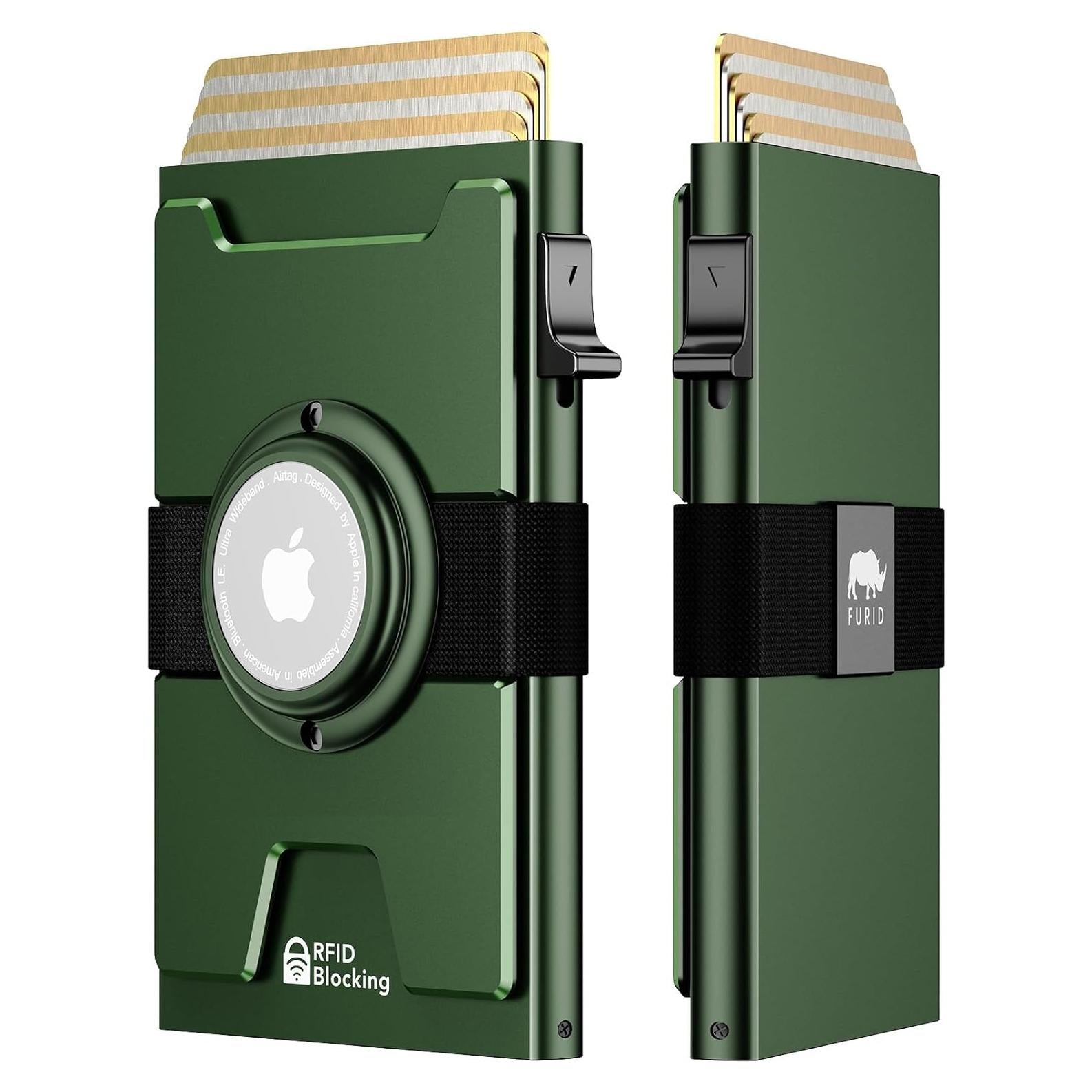 Cartera Inteligente Furid Airtag para Hombres - Minimalista RFID