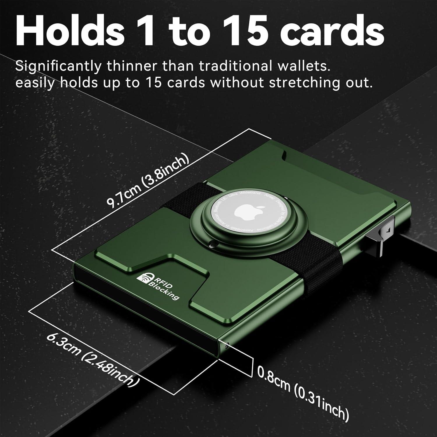 Cartera Inteligente Furid Airtag para Hombres - Minimalista RFID