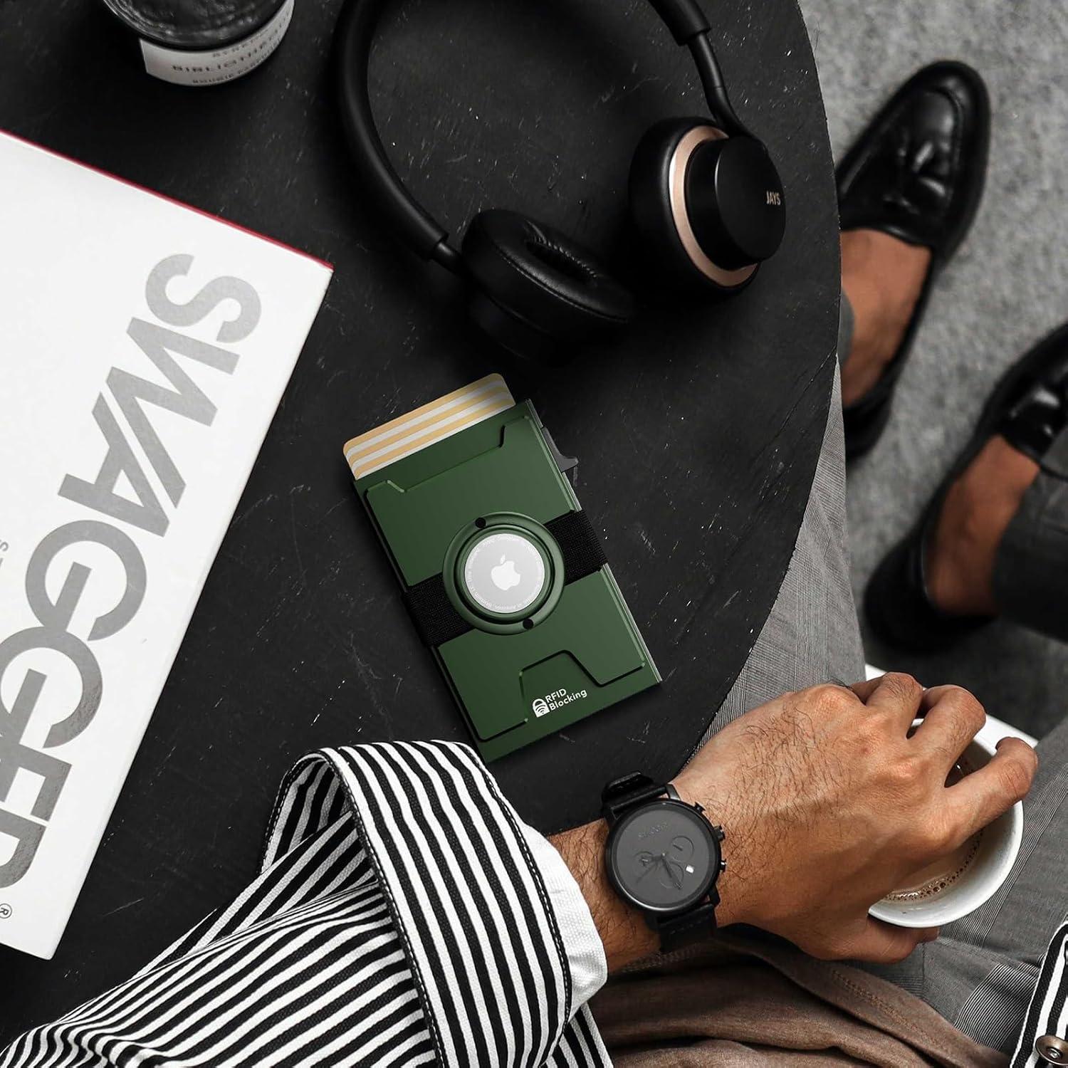 Cartera Inteligente Furid Airtag para Hombres - Minimalista RFID