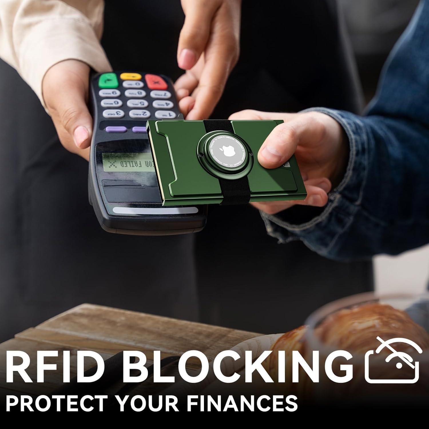 Cartera Inteligente Furid Airtag para Hombres - Minimalista RFID