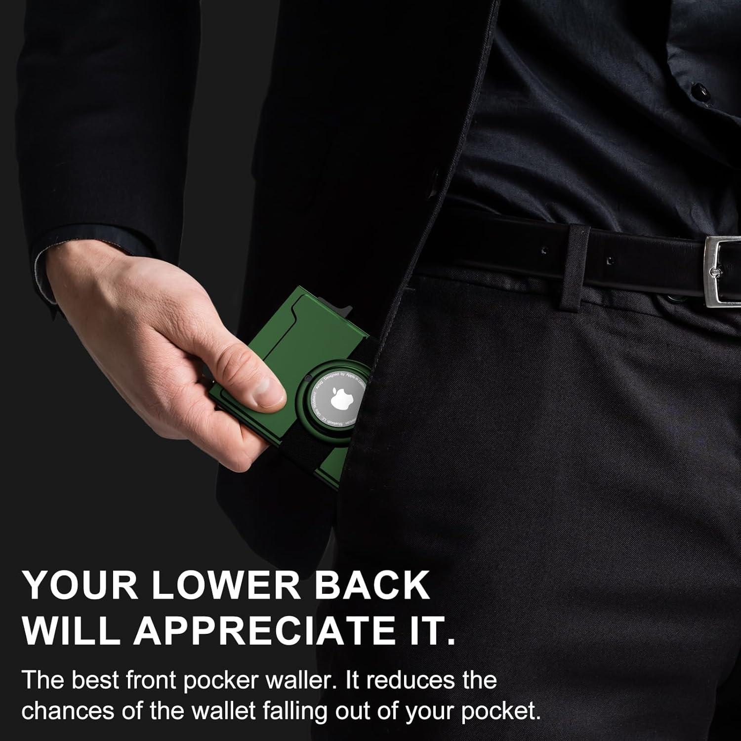 Cartera Inteligente Furid Airtag para Hombres - Minimalista RFID