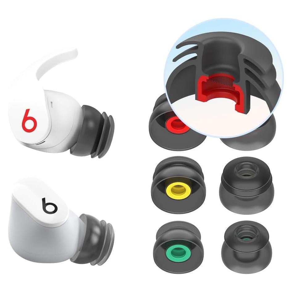 Puntas de oído multi-flange Bujeon para Beats Studio Buds