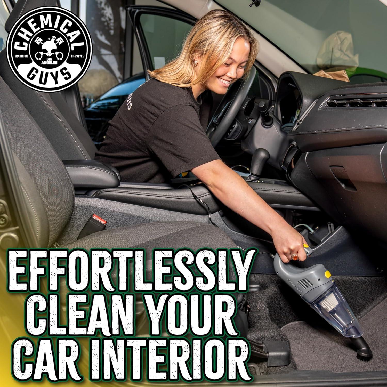 Aspiradora Portátil de Mano Chemical Guys DetailVac 110W