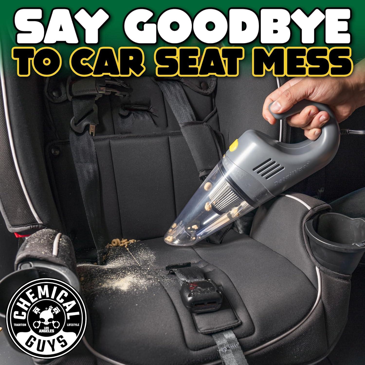 Aspiradora Portátil de Mano Chemical Guys DetailVac 110W