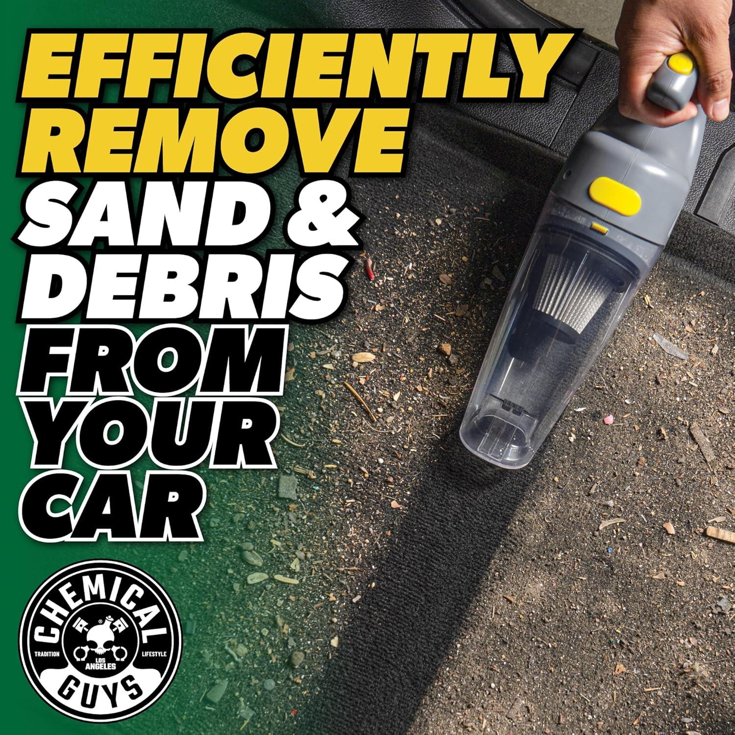 Aspiradora Portátil de Mano Chemical Guys DetailVac 110W