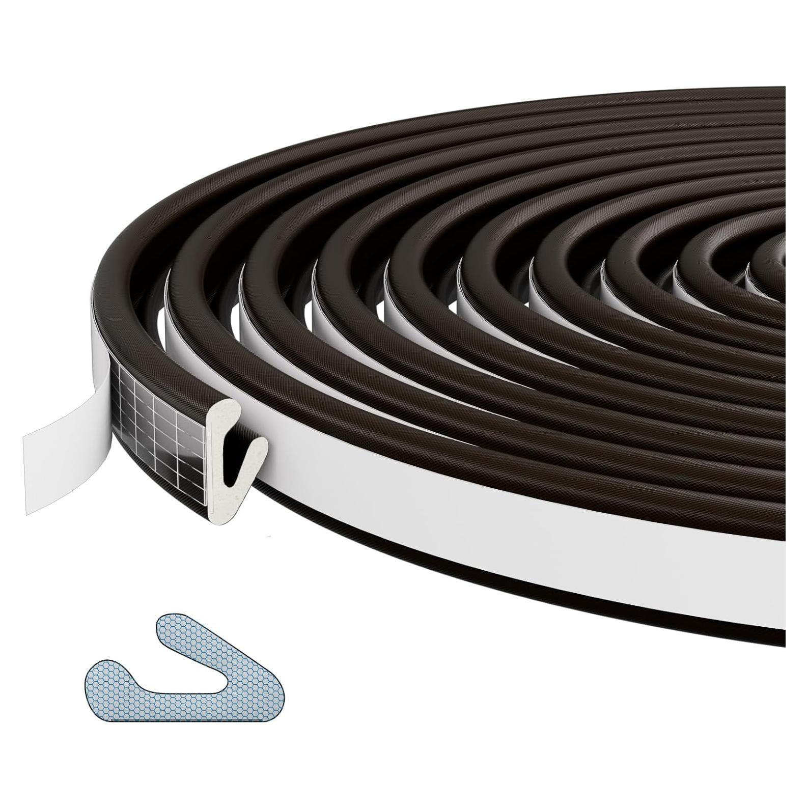 Tira de Sellado de Espuma ESUFEIR 2pcs 7.92m Marrón