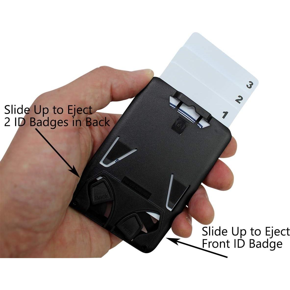 Carrete Retráctil Specialist ID con Soporte para 3 ID