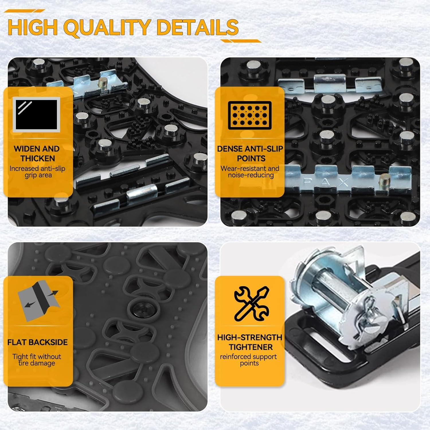 Cadenas de Nieve AUTOXBERT Antideslizantes 165-275mm