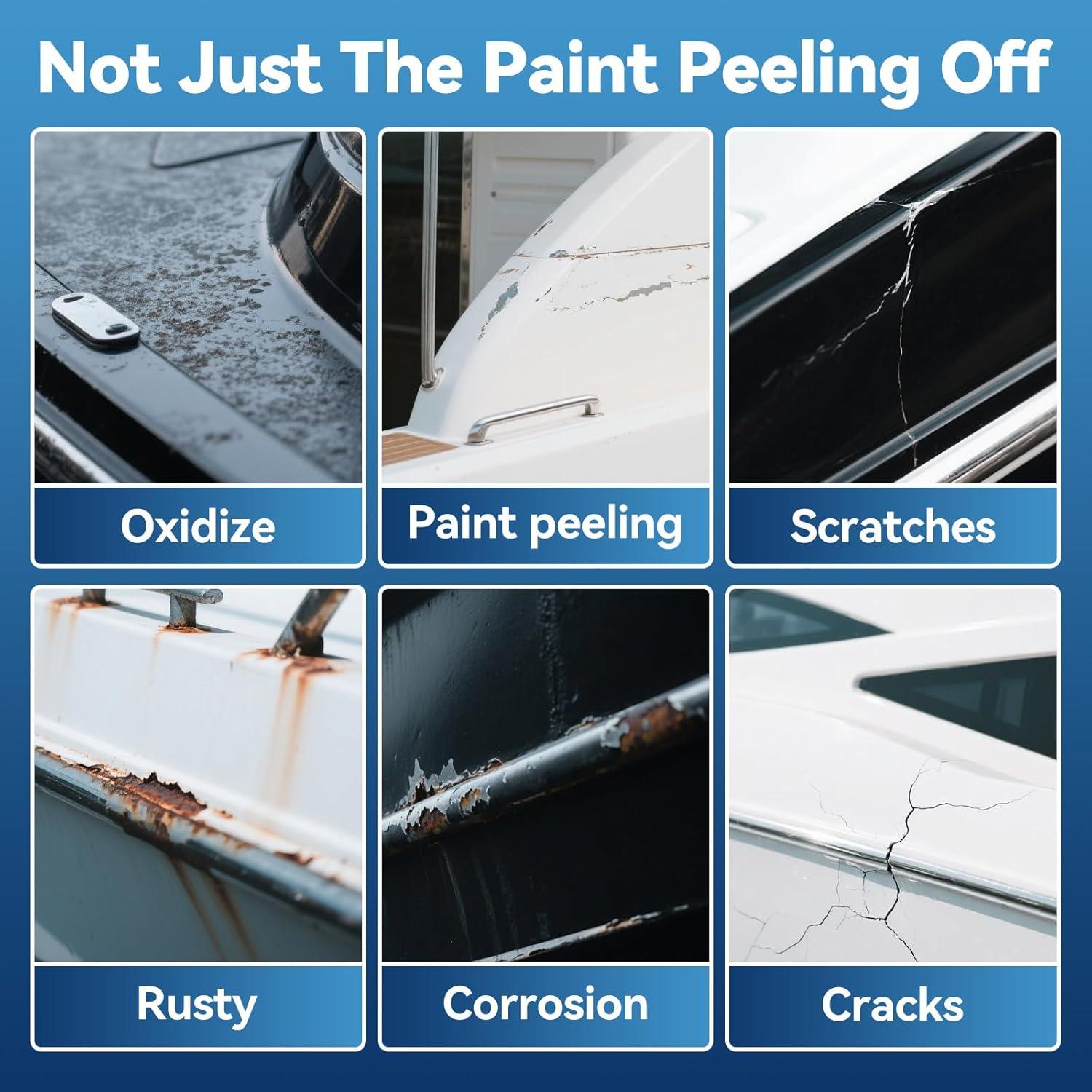 Bolígrafo de Retoque SENVEN 30ml Negro Alto Brillo para Barcos