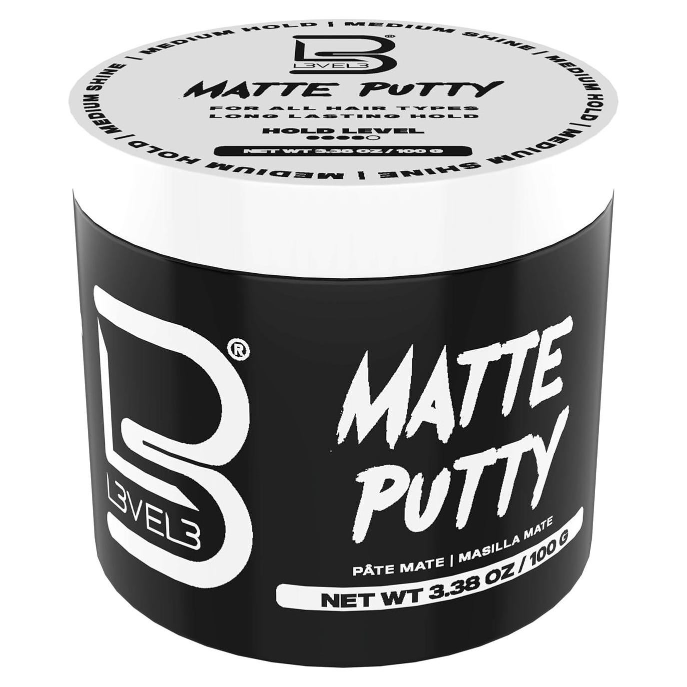 Masilla Texturizante Mate L3 99g - Cuidado Cabello Hombre/Mujer