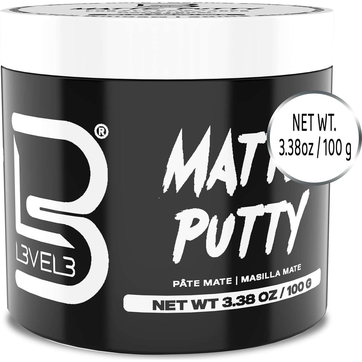 Masilla Texturizante Mate L3 99g - Cuidado Cabello Hombre/Mujer