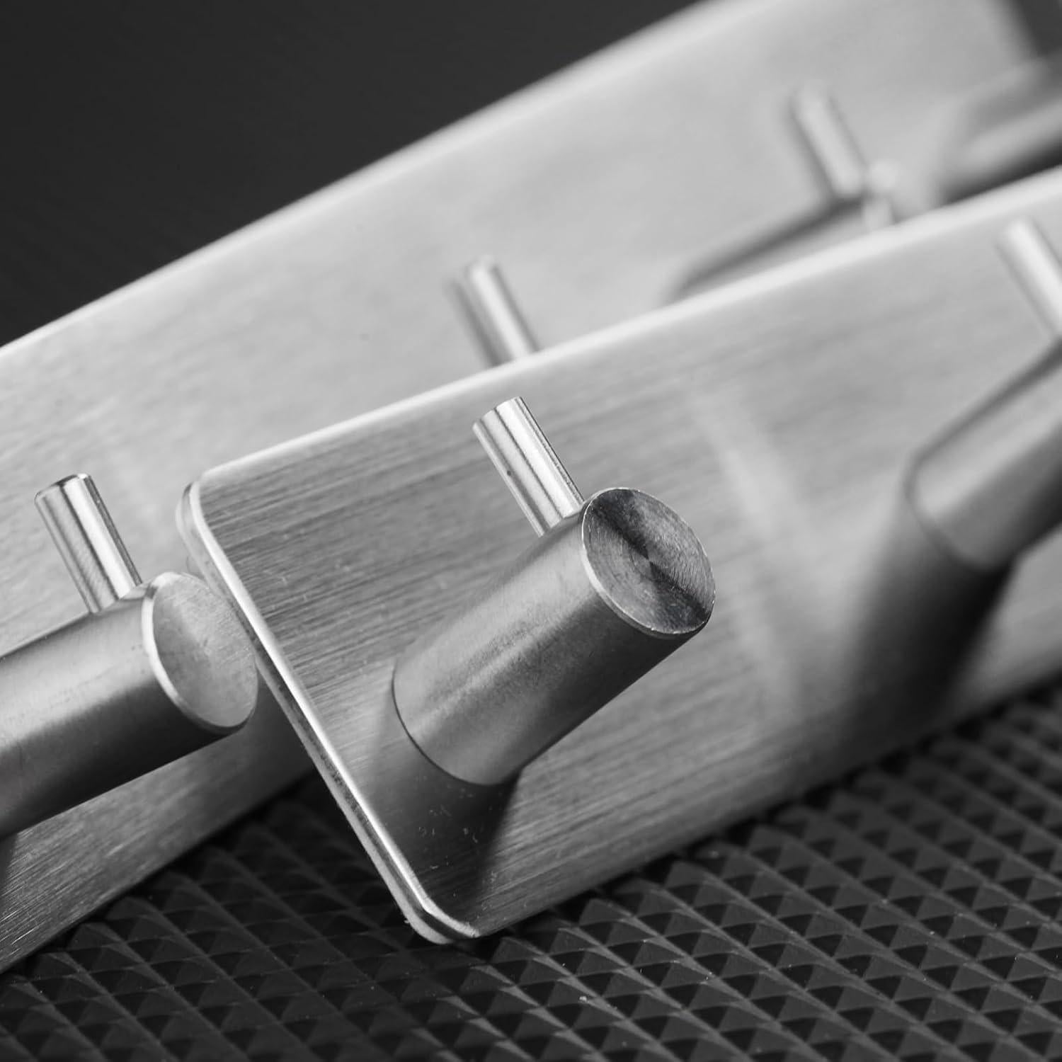 Ganchos Autoadhesivos para Toallas Giti Island - 2 Piezas Acero Inoxidable