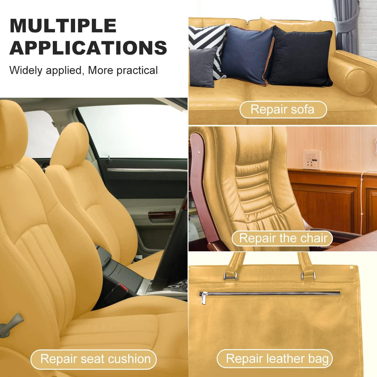 Parche de Reparación de Cuero Autoadhesivo CHENGZHG 44cm x 2m