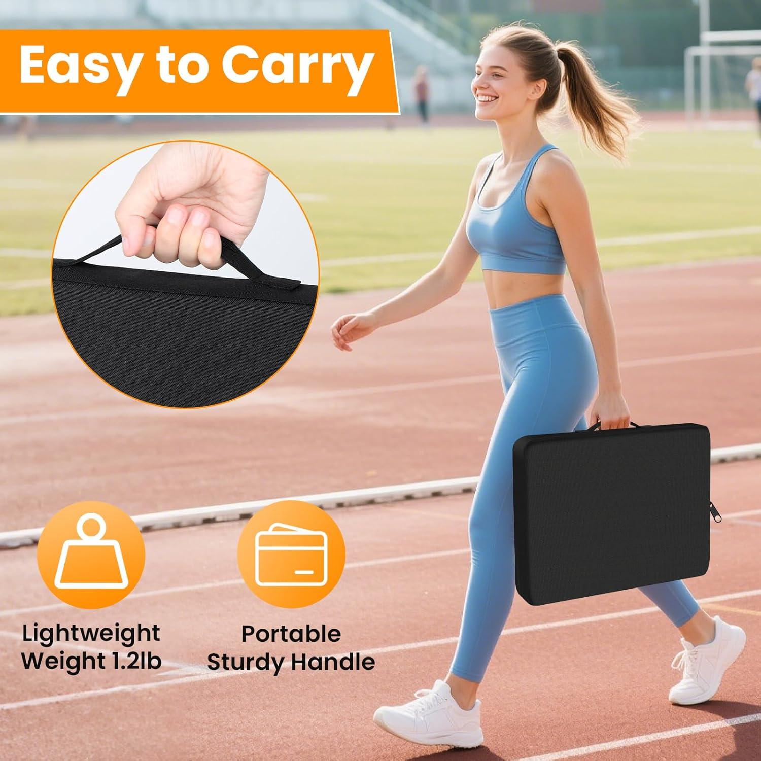 Cojín de Asiento de Estadio PALATALA 2 Pcs 6.5 cm Impermeable